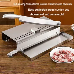 Manual Meat Roll Slicer Household Stainless Steel Blade Lamb Beef Vegetable Meat Food Cutter Machine Potato Grater Kitchen Tools