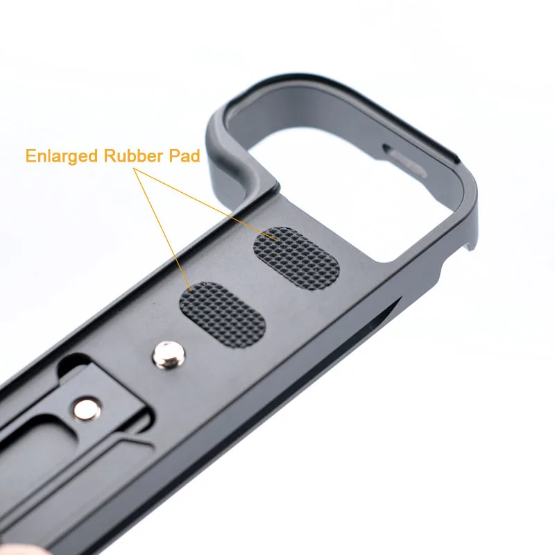 Para fuji X-S10 fujifilm xs10 extensão da câmera l suporte de aperto de mão placa titular