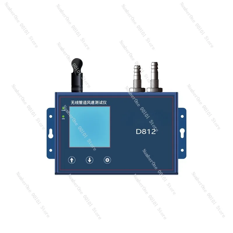 D812 Wireless Intelligent Pipeline Wind Speed Tester Detector Exhaust Gas Monitoring System Alarm