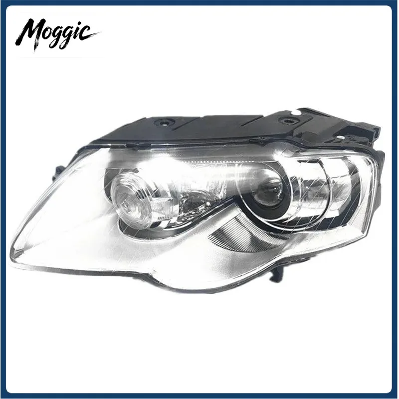 Moggic Car Headlight Assembly For Passat B6 Front Headlamp Left Right Halogen Xenon Replacement Head Light