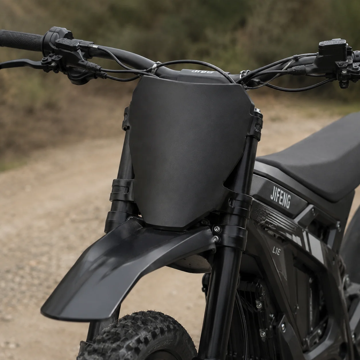 Developed Aftermarket Motorcycle Modified Front Number Plate & Windshield Waterproof Cover
