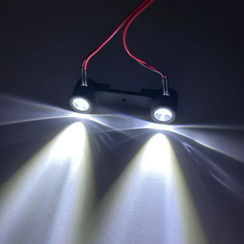 Per 1/16-Scale Traxxas Mini E-RVEO LED Anteriore e Posteriore HA CONDOTTO LA Luce Fari Fanali Posteriori Kit Faretto Monster Truck RC Auto Parte