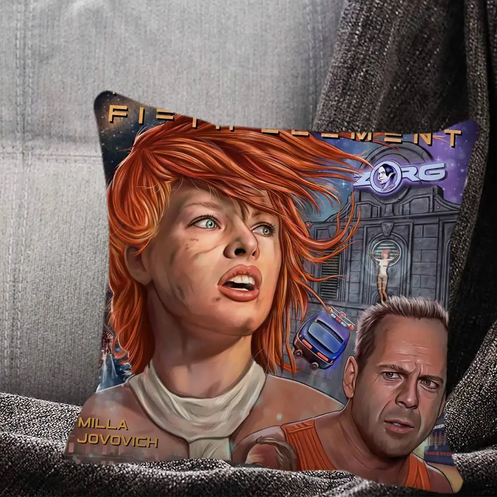 العنصر الخامس فيلم كيس وسادة وسادة مربعة غرفة نوم أريكة الترفيه الراحة وسادة ديكور المنزل #5