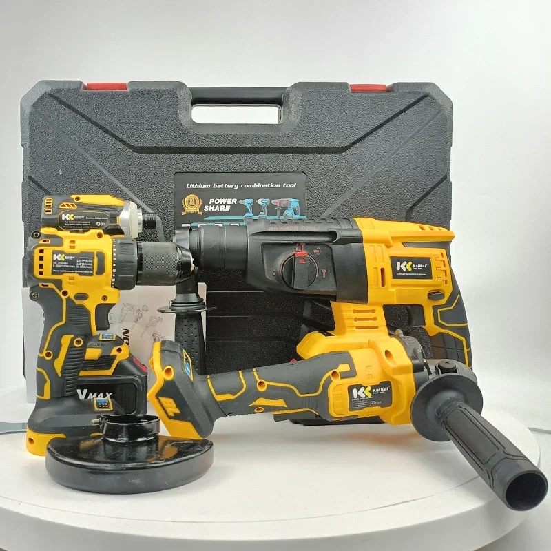 Factory Power Drills kit 12v portable electric cordless brushless 18V 21V cordless dril Lithium Battery drill machine