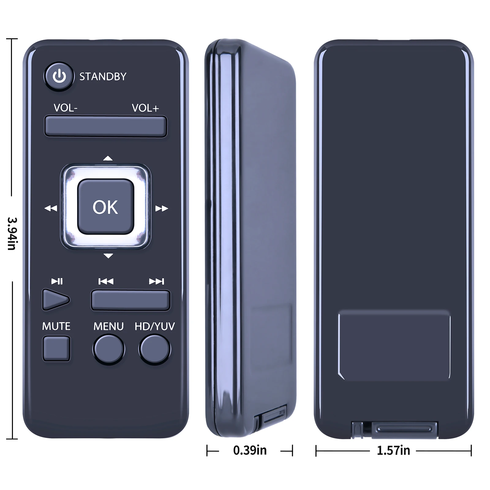 New MLG-6025DK Remote Control For BlackBox Digital AV Dock Via HDMI