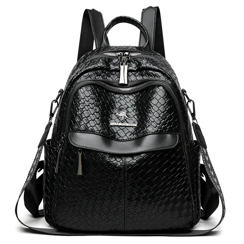 

Unique Casual Crossbody Handbag For Women With Letter Logo Leather Vintage And Large Capacity Simple Luxury