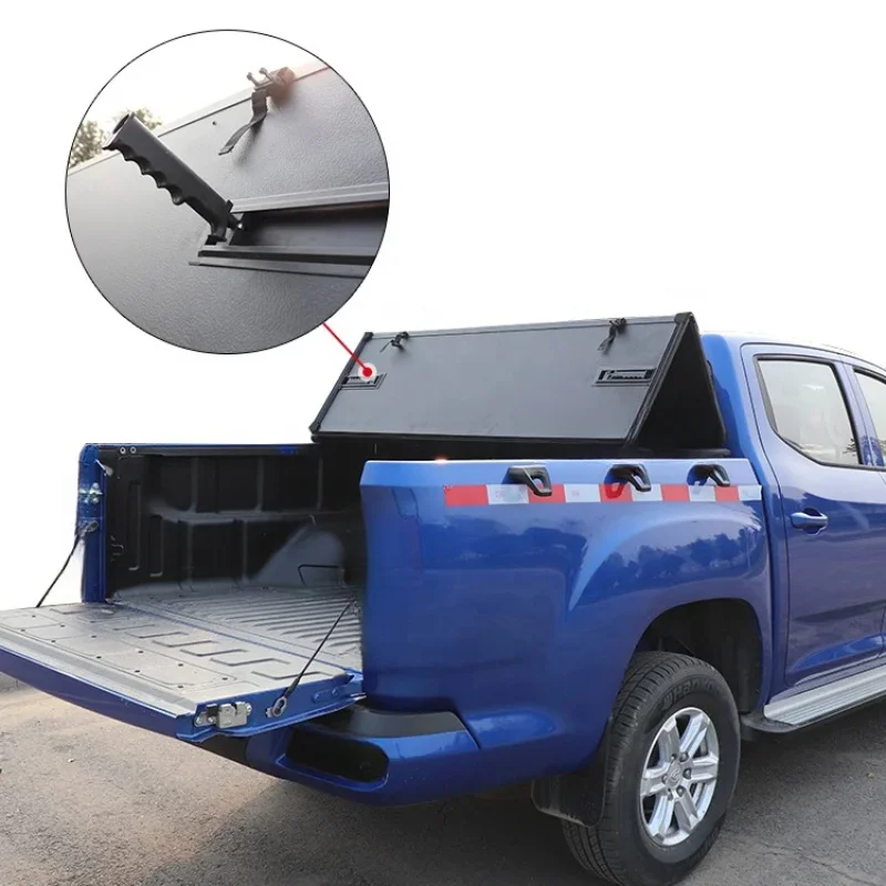 

Жесткая складная алюминиевая крышка кузова для пикапов