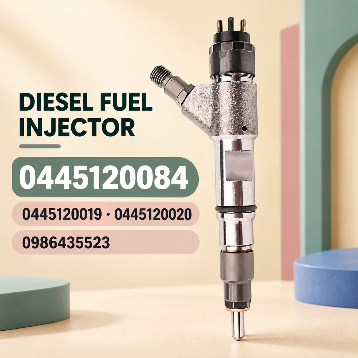 ​Diesel Injector Assembly, Interchangeable Part 0445120084 0445120019 0445120020,Fit For Common Rail Fuel System.LI0430