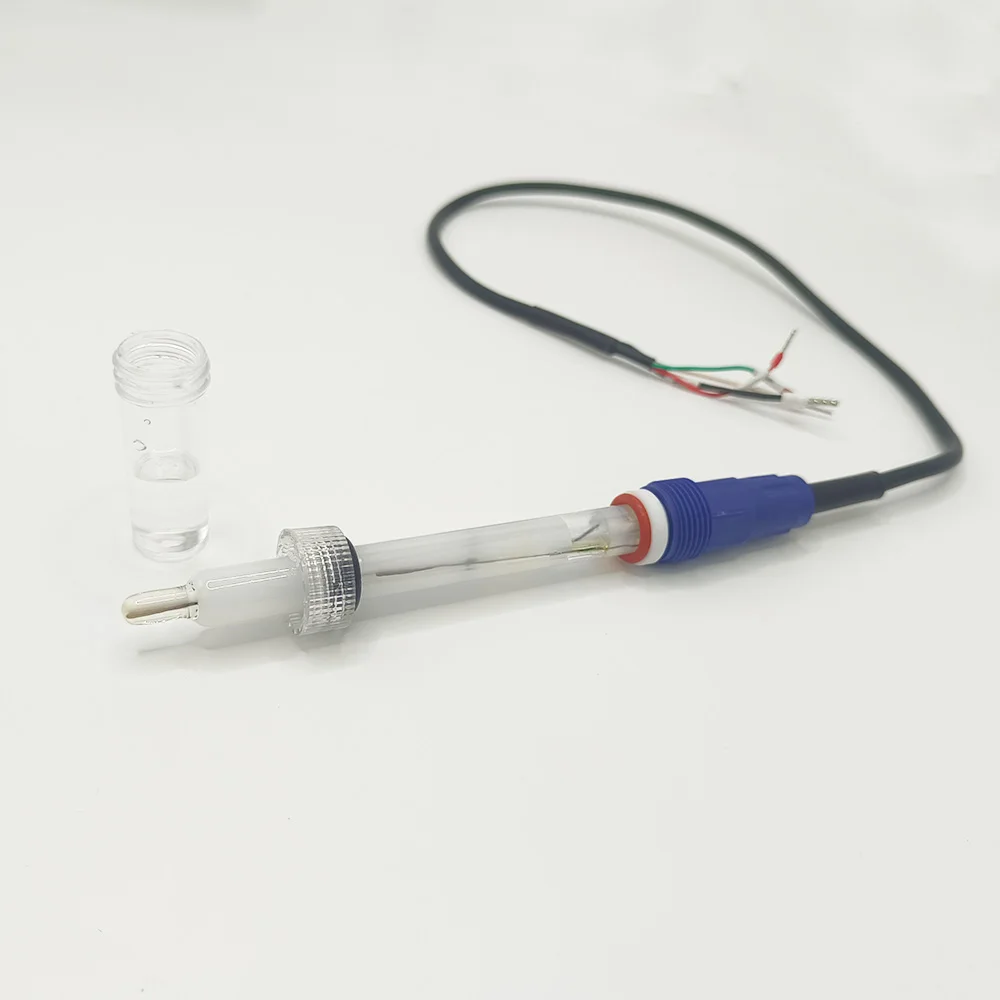 Fotografia 5: Sonda de pH de nível industrial - resistente a altas temperaturas/pressão para desulfurização e denitração