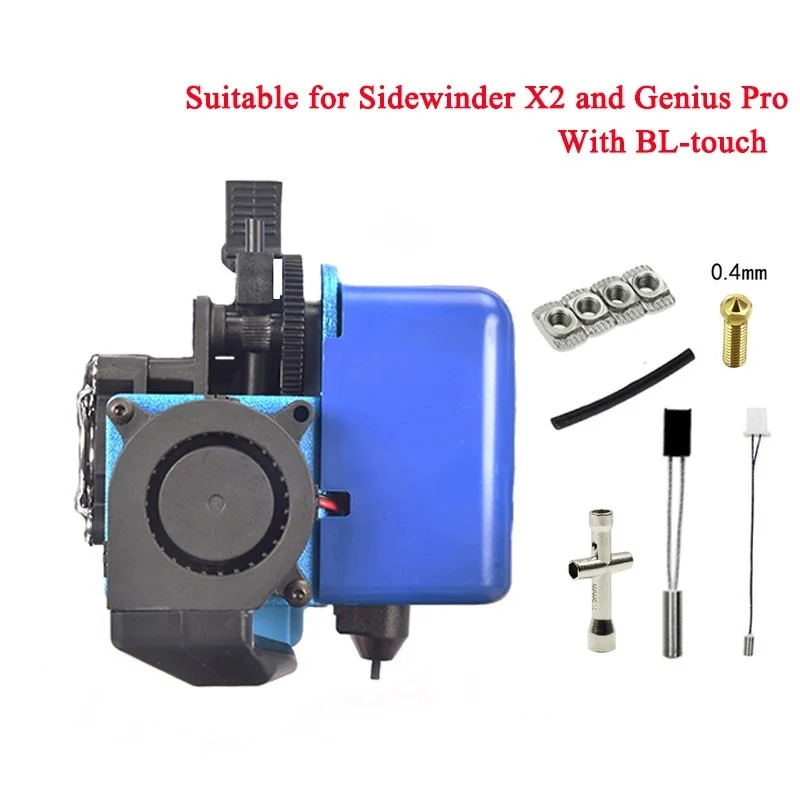 New! Artillery Sidewinder X2 And Genius Pro Extruder Kit, Automatic Leveling