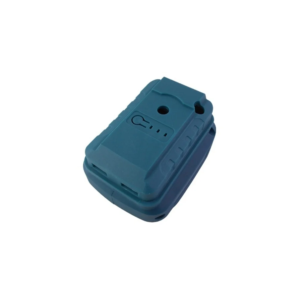 For 18V FOR For battery Compatible Dual USB Power Socket Adapter with Mounting Hole for Quick Tool Integration