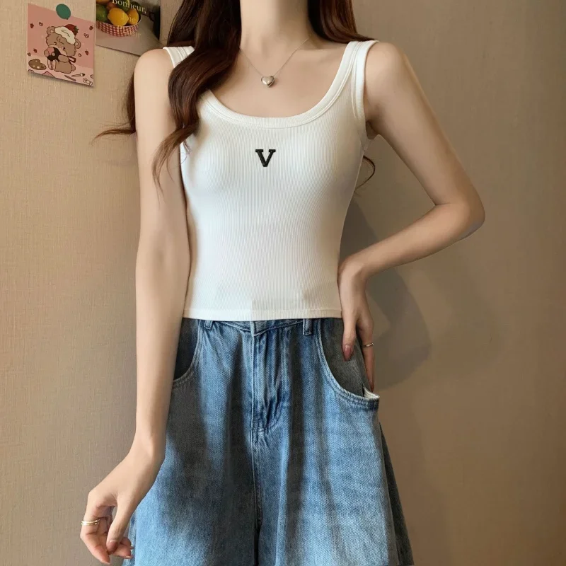 下着 刺繍ストラップ ビューティーバックベスト 胸パッド付き ワンピース ラップ胸 アウターウェア ノースリーブ ベーストップ