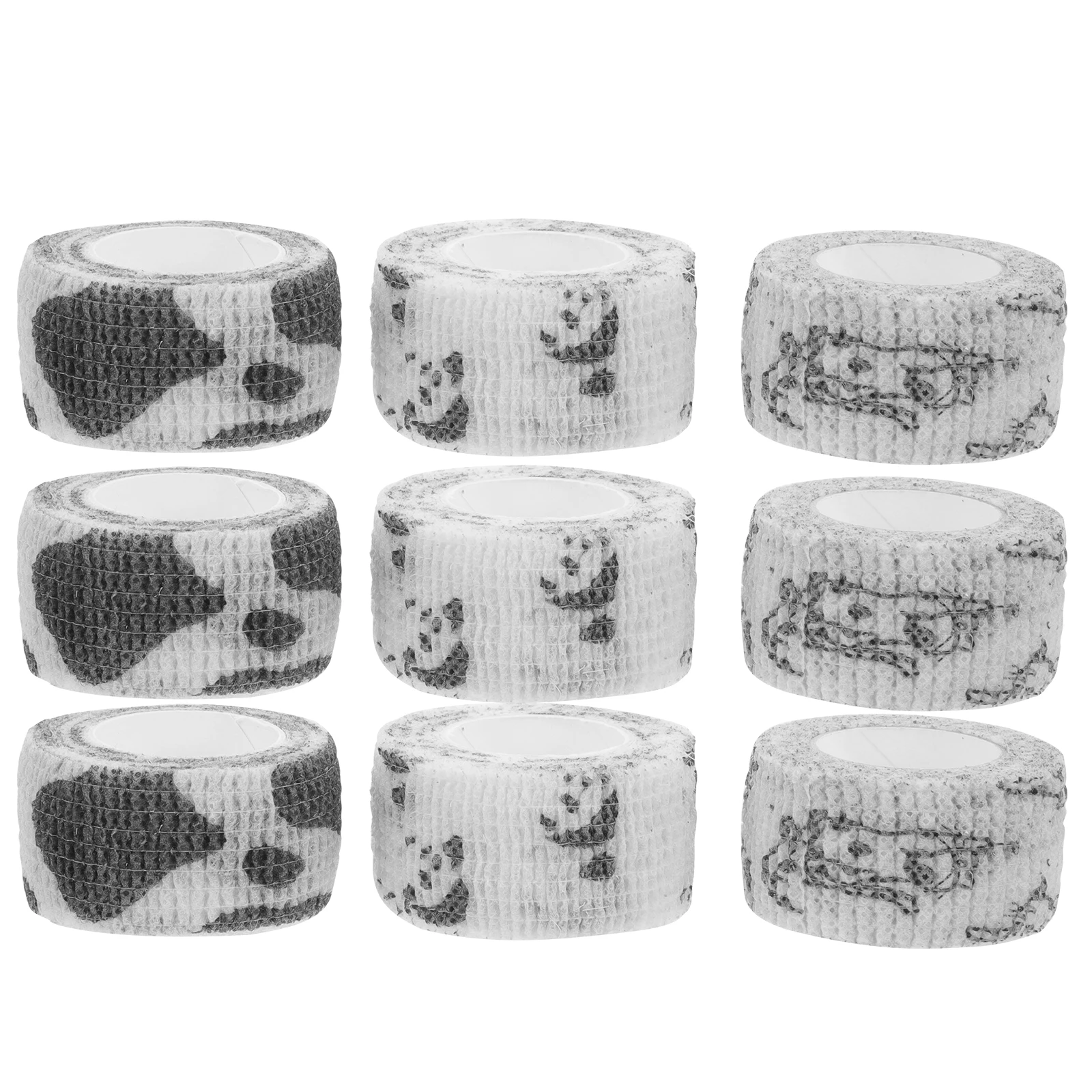 

10pcs Finger Bandage Wrap 25mmx45m Self Adhesive Elastic Sports Tape for Wound Care Ankle Protection Breathing Material