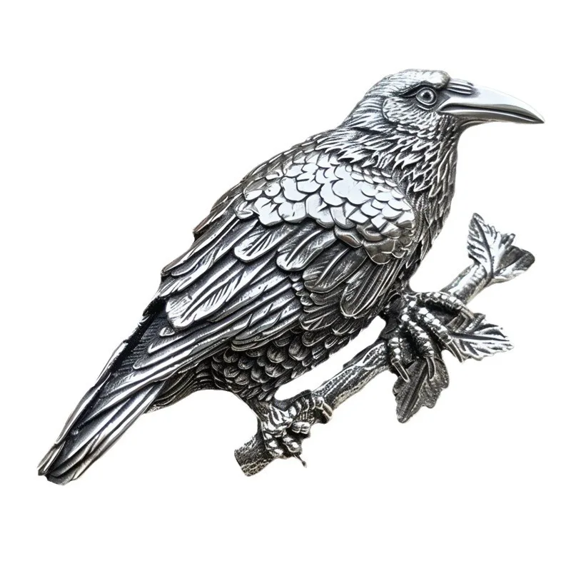 

Brooches, Dark Wind Crow Brooch Pins, Apparel Accessories