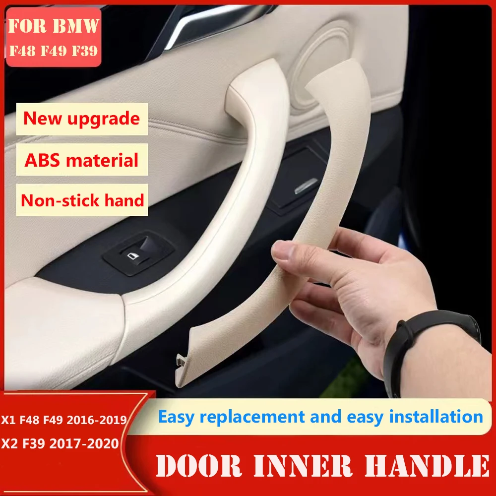 

Car Interior Handle Inner Door Armrest Panel Pull Trim Cover For Bmw X1 X2 F48 F49 F39 Automobile Modification Parts