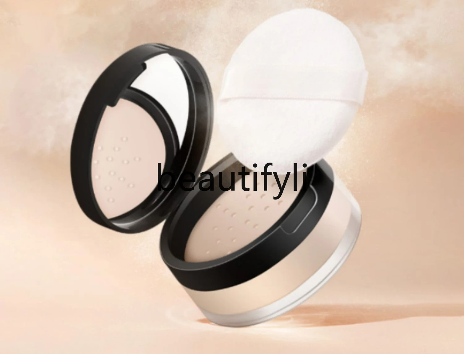 

Setting loose powder Honey powder Pearlescent is not easy to take off makeup Concealer trimming Portable matte