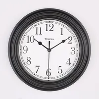 9 Inch Quartz Wall Clock Creative Fashion Simple Bedroom Pendant Mute Watch Home Living Room Digital Wall Clocks Decorations