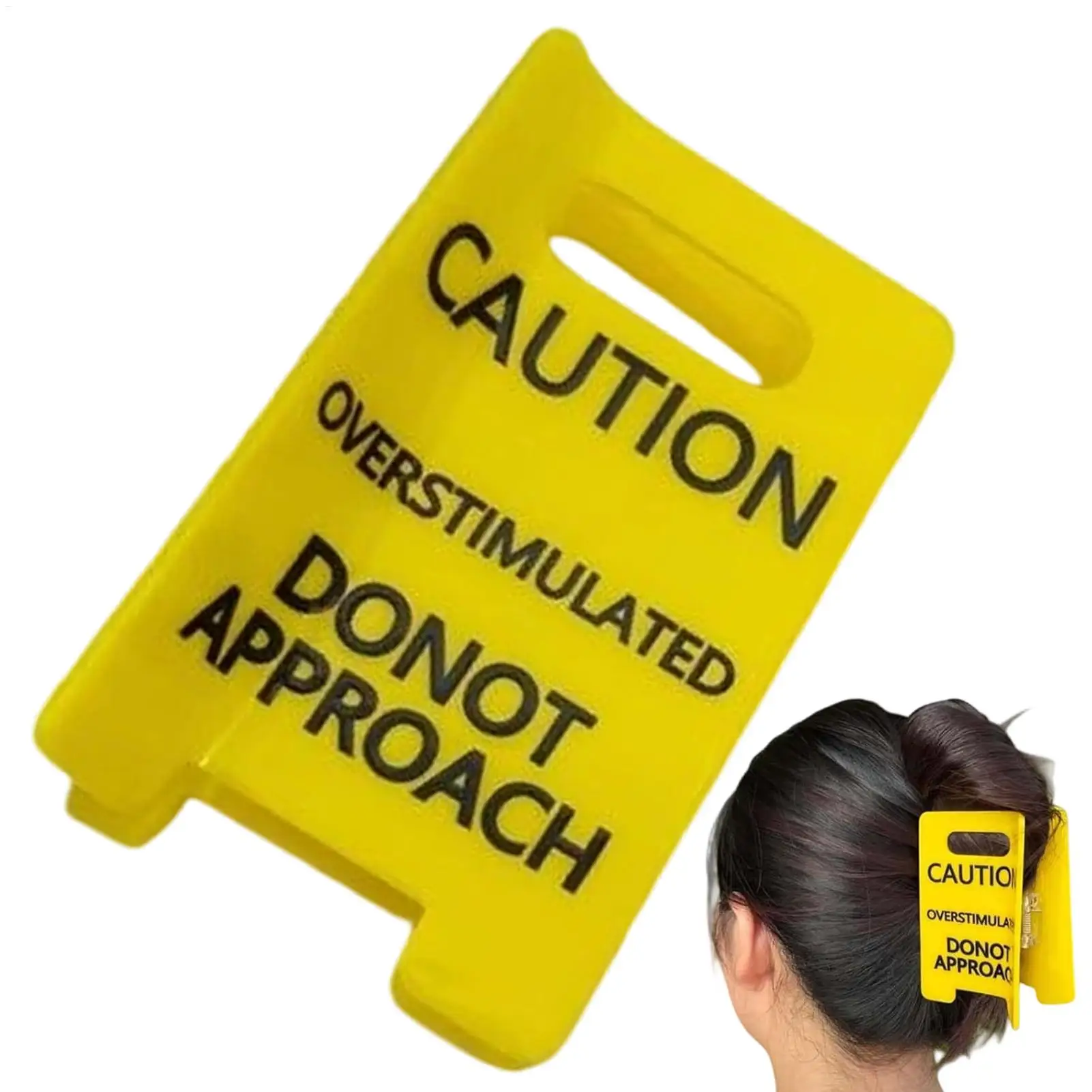 

Забавная заколка для волос с защитой от скольжения, 3,94 дюйма, противоскользящие принадлежности для укладки волос, заколки для волос сильной фиксации, креативный подарок для друга