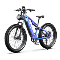 DUOTTS E26 Electric Bike 750W Motor 48V20AH Battery 120KM Range Mountain Electric Bike 26 Inch Fat Tire Electric Bike