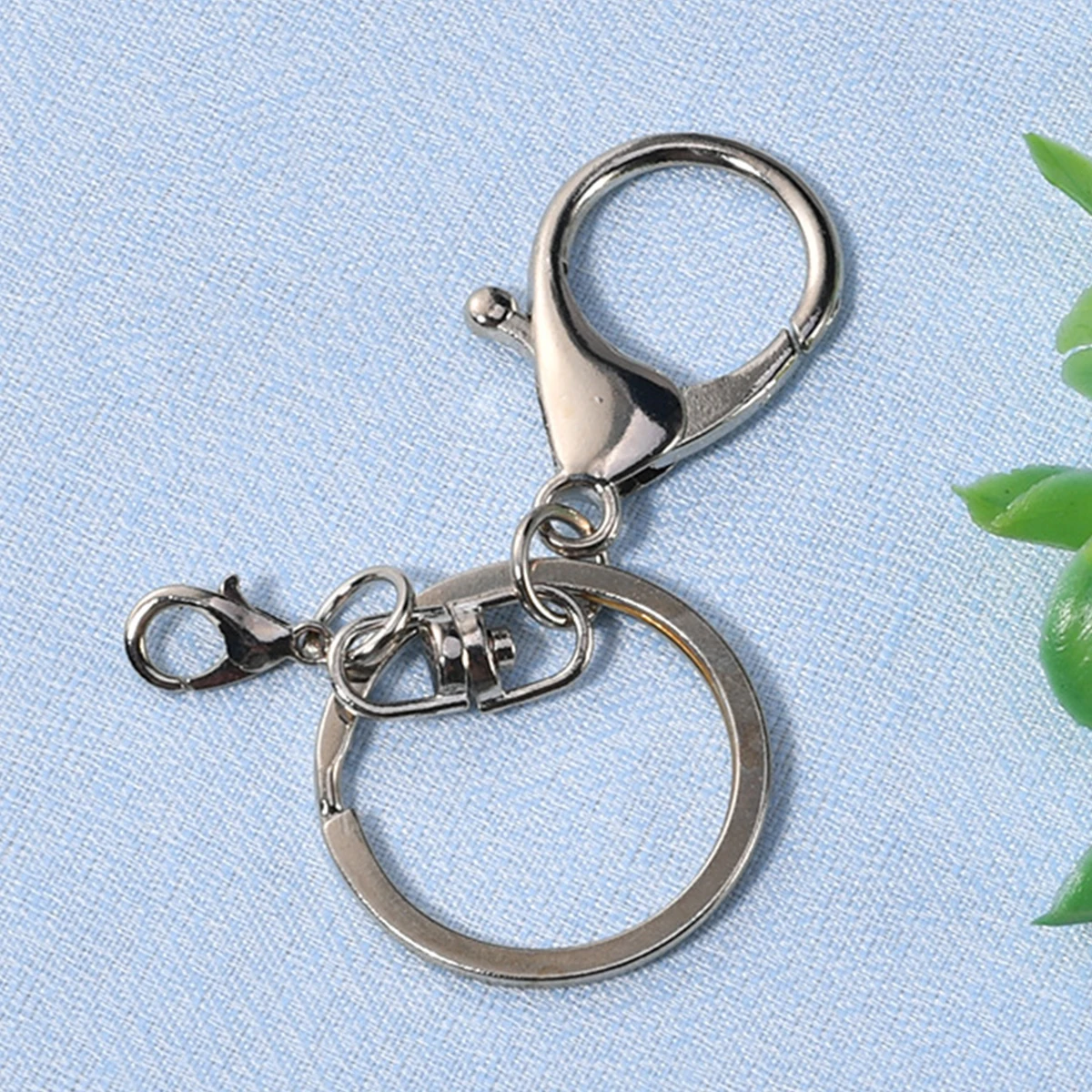 

5 шт., брелок с застежкой-лобстером, серебряные аксессуары, подходят для брелков, кожаный ремесленный проект, сумки, рюкзаки, проект бисера