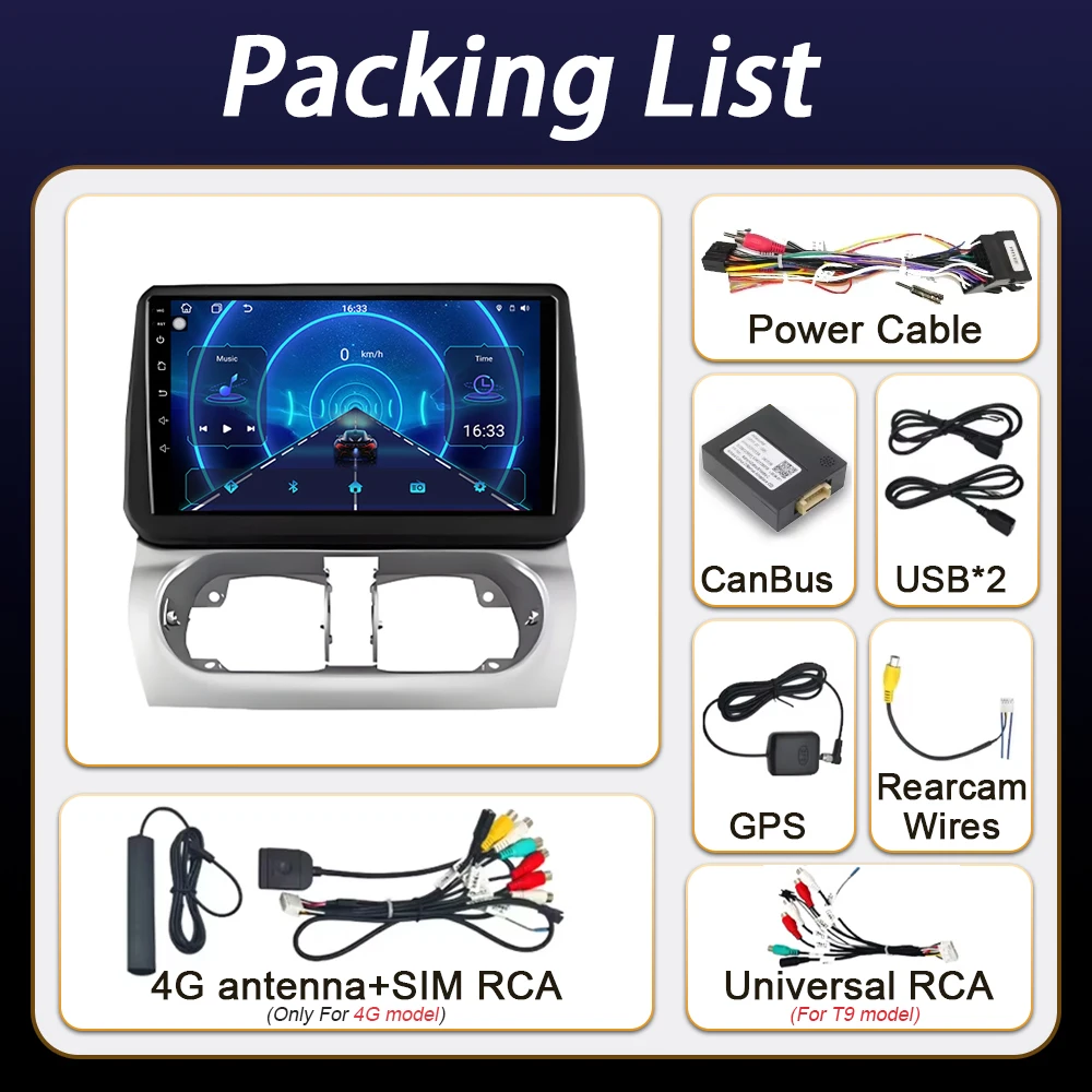 Android Auto Car Radio For Opel Combo Corsa Tigra 2001 - 2011 Carplay QLED Screen Bluetooth Stereo GPS Navigation 2din Head Unit