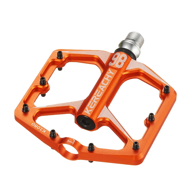 KEREACHY ized, новый многоцветный горный велосипед, сверхлегкая нескользящая педаль из алюминиевого сплава, 3-подшипниковая педаль, аксессуары для велосипеда