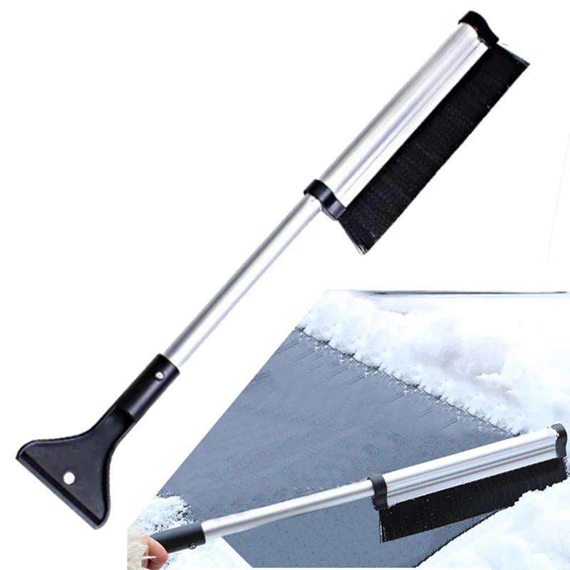 Car Ice Scraper Windshield Ice Breaker Quick Clean Glass Brush Snow Remover Cleaner Tool Auto Window Winter Snow Brush Shovel