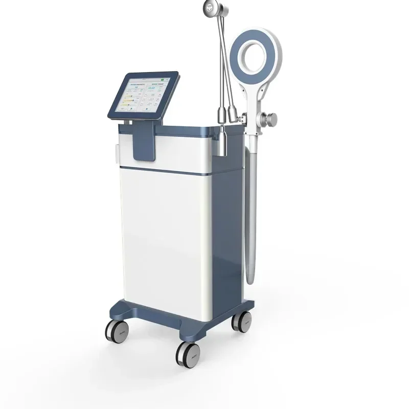 【HOT】For PMST Wave 3 Physiotherapy Machine Pneumagnetic Shockwave NIRS for Pain Relief Electric Power Source LED Indicator JP Pl