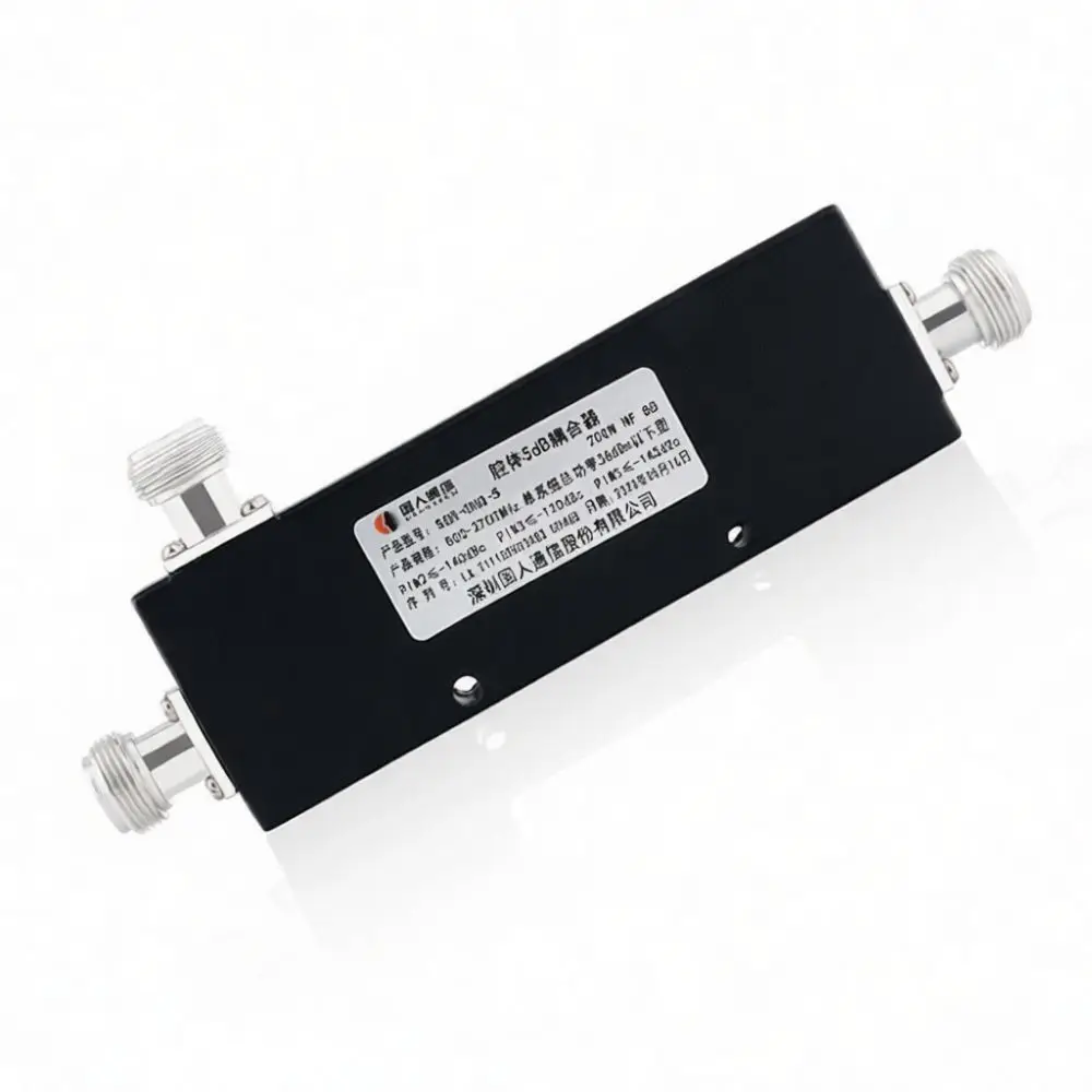 Broadband Cavity Directional Coupler 800 3700MHz High Precision Signal Monitoring Device For Cellular Lab RF Measurement Tool