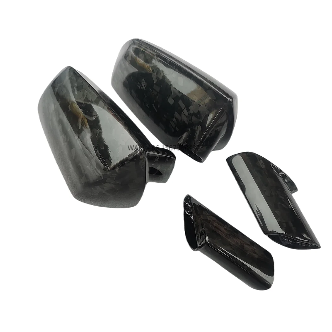 

High Quality Mirror Cover Suitable for Aventador LP700 LP720 LP750 Dry Carbon Fiber Forged Pattern Rear View Mirror