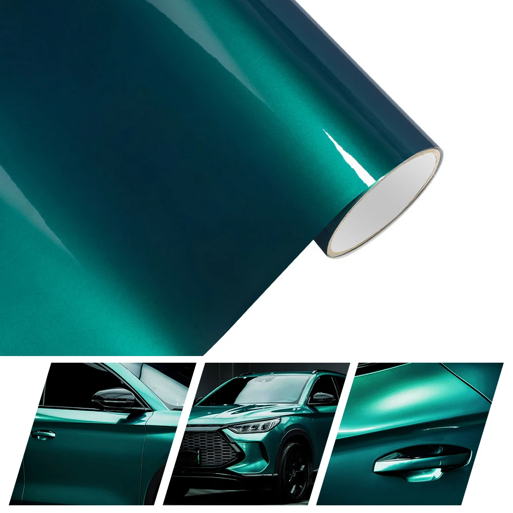 

ПВХ жидкий металл малахитовый зеленый кузов автомобиля наклейка самоклеящаяся виниловая пленка для упаковки DIY пленка для упаковки автомобиля украшение