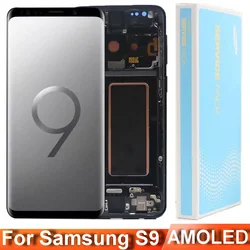 Super AMOLED Replacement For SAMSUNG Galaxy S9 G960 G9600 SM-G960N SM-G960U SM-G960F LCD Display Touch Screen Digitizer