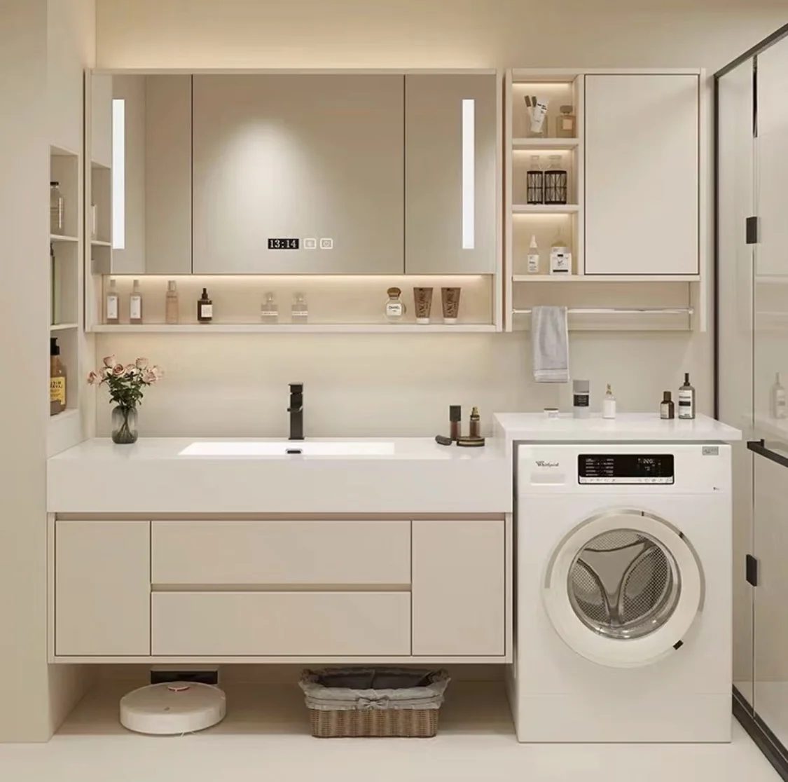 Custom Bathroom Vanities With Modern Bathroom Vanity Wall Mounted And Marble Countertop Bathroom Cabinets Vanities