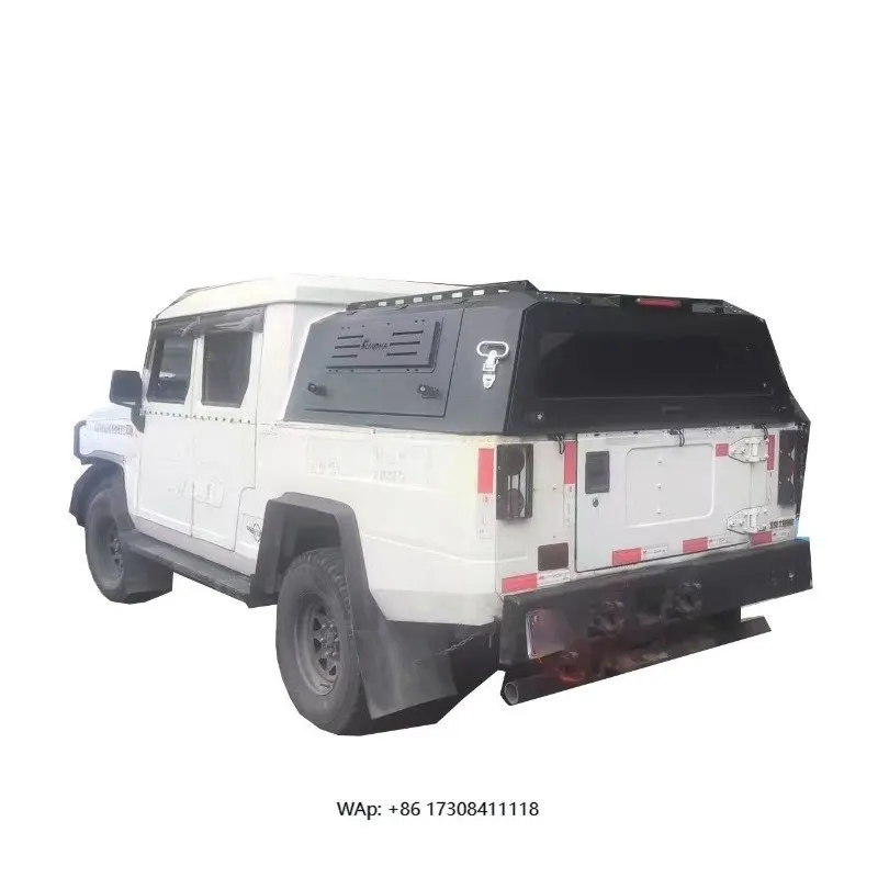 

Pickup Truck Bed Cover Aluminum Truck Canopy Topper Hardtop Cap for Tacoma GMC Colorado F150