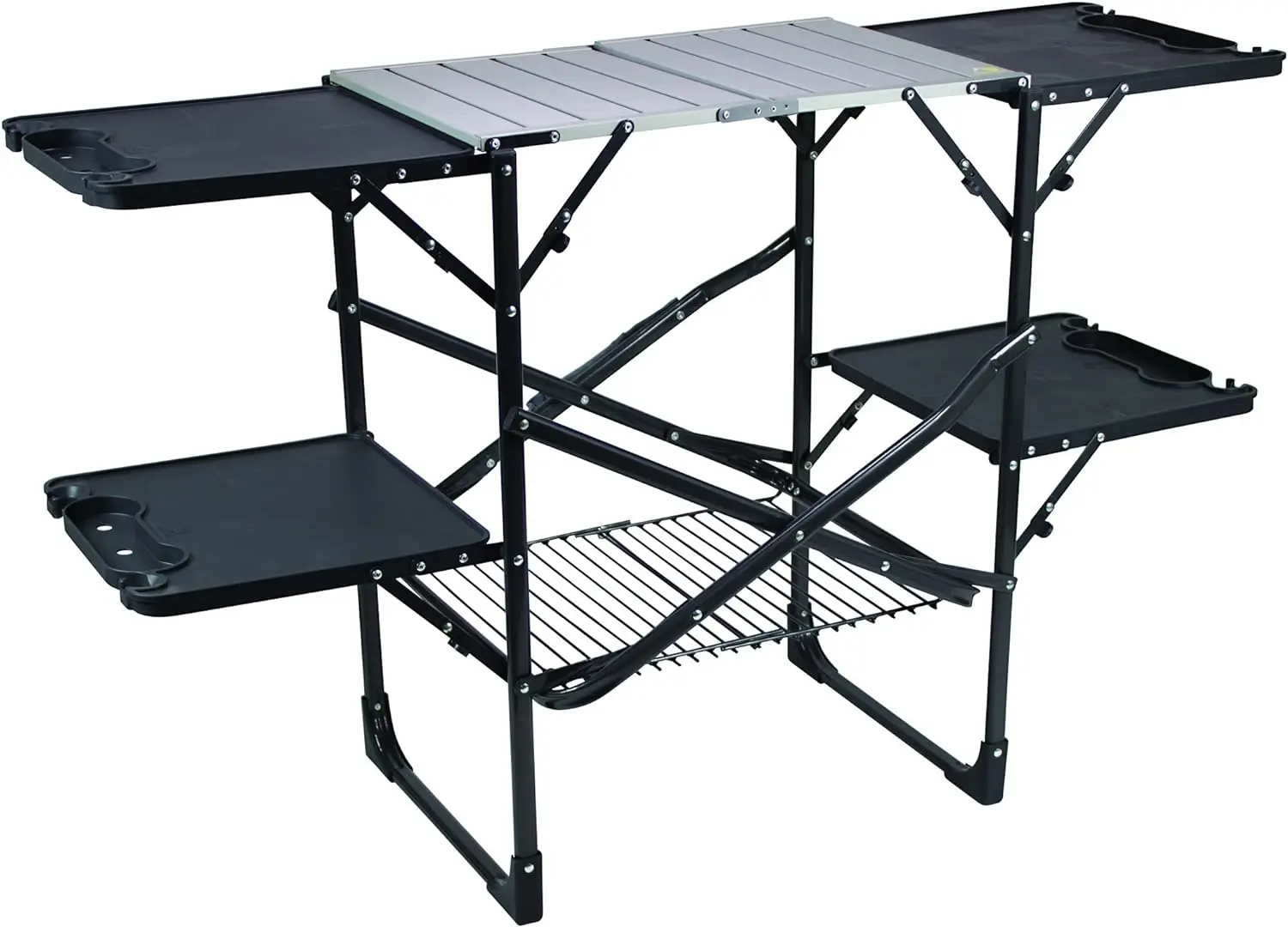 

Outdoor Slim-Fold Cook Station, Portable Camp Kitchen Table