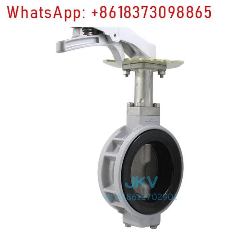 Válvula de mariposa KITZ 10xjmea, válvula de mariposa manual anticondensación de aleación de aluminio importada, placa de válvula de acero inoxidable