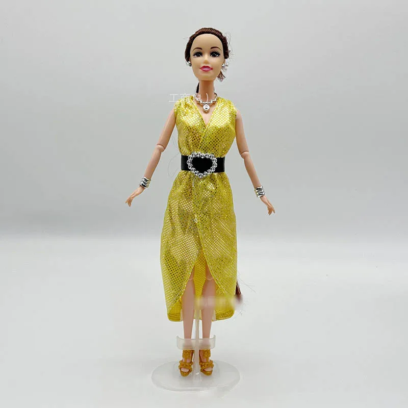 11 cali 30 cm Lalka Księżniczka BABI Zabawki 1/6 Lalka BJD Ruchome Stawy Ciała Modna Suknia Wieczorowa Zestaw Zabawki Dom dla Dziewczynek Prezent