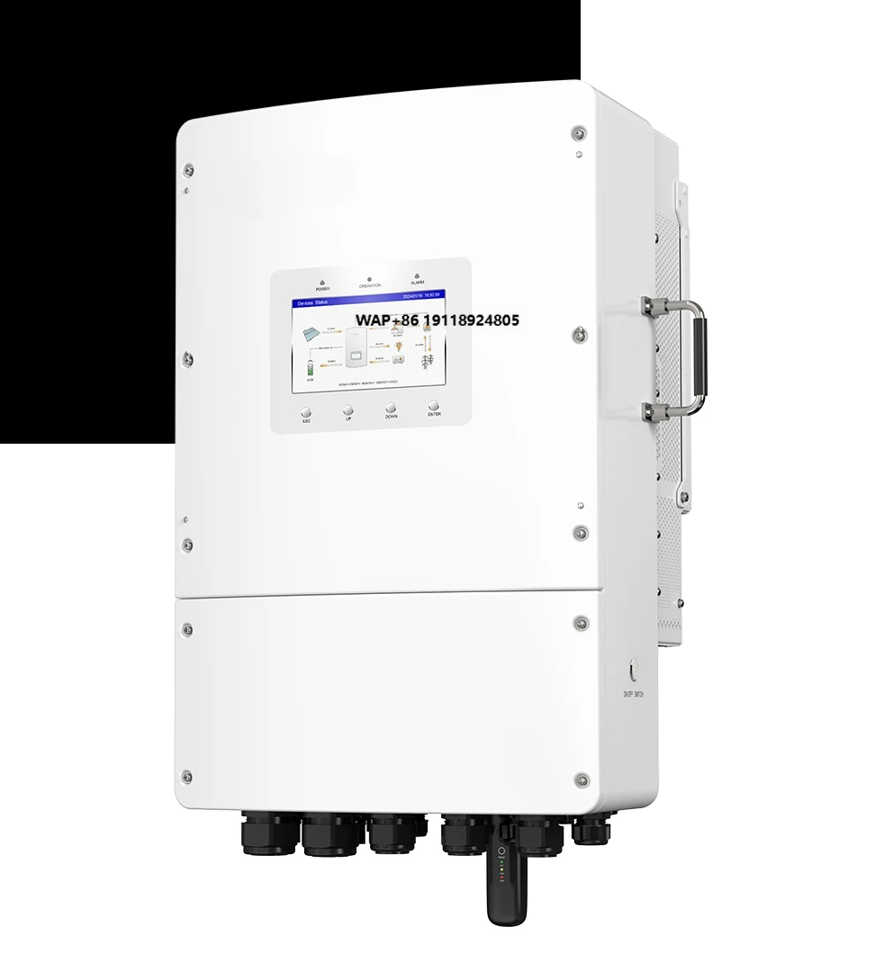 

New S6-EH3P10K-H-EU Hybrid Solar Inverter 10KW Series Three-Phase AC to AC Output