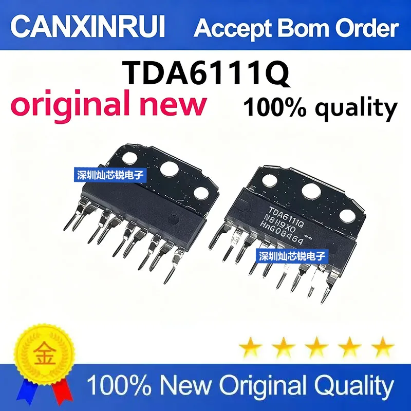 (5-100pieces)Brand New Original TDA6111Q Video Output Amplifier SIP-9