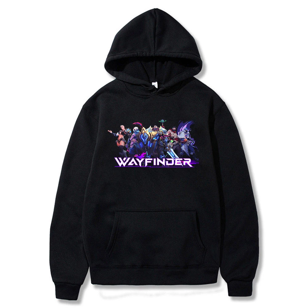 Wayfinder เกมใหม่ Hoodie เสื้อแขนยาว Harajuku Streetwear ผู้หญิงเสื้อผ้าผู้ชาย