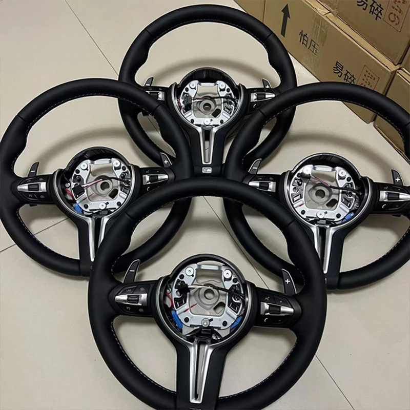 Suitable for upgrading the steering wheel assembly of models such as 1234567, X1, X2, X3, X5 to M3, M4, M5, and M6