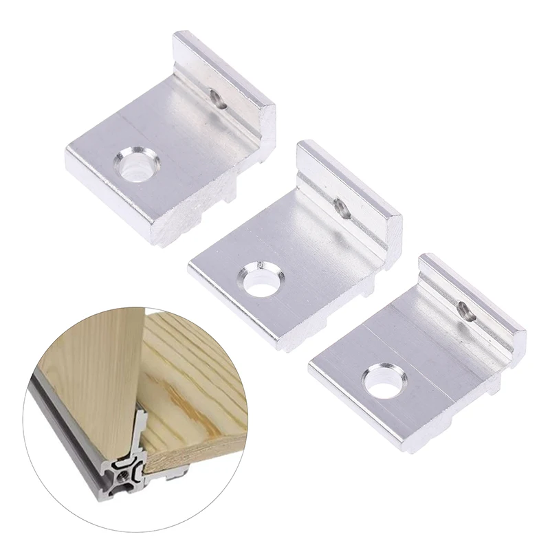 2. 2020 3030 4040 Aluminum Frame Bracket Set, Side Panel Fixing Parts
