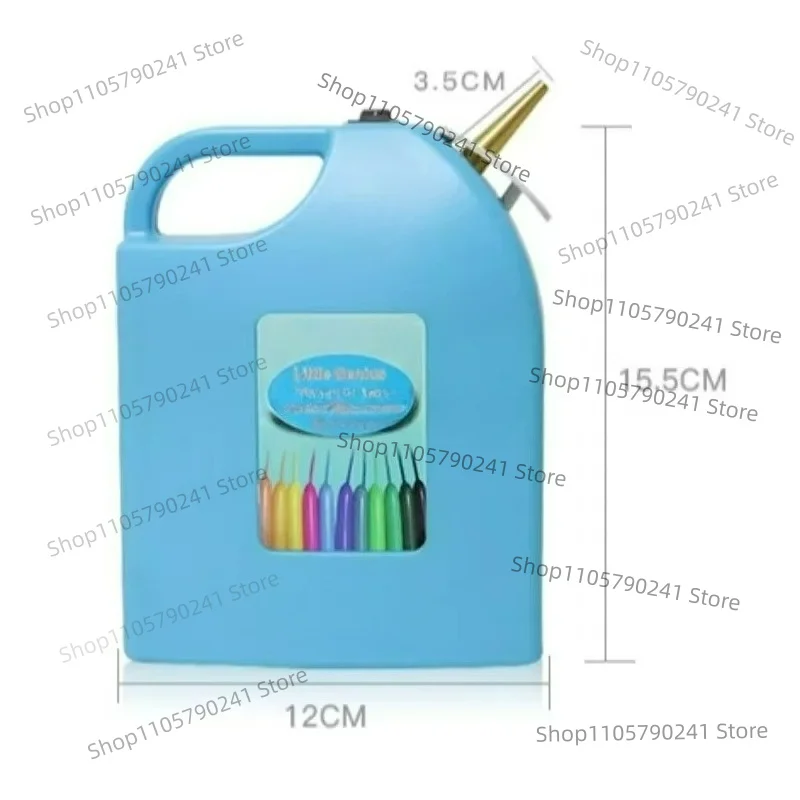 Portable Electric Balloon Pump Festival Round Ball Long Balloon Built-in Battery Inflation Pump Double Set Balloon Inflator