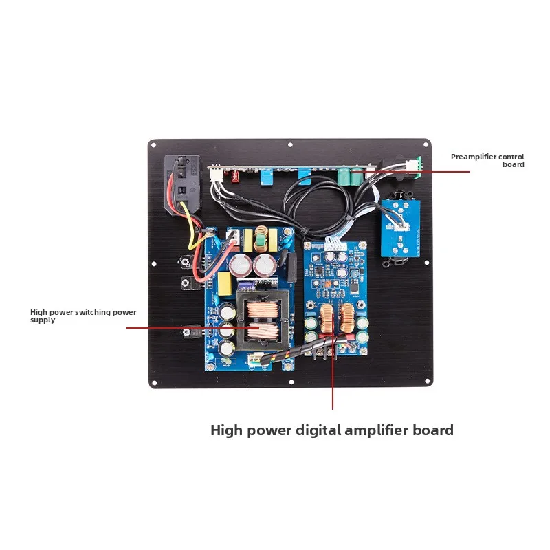 TPA3255 Class D Audio Amplifier Board High Power 2 1 Channel Stereo Subwoofer Active Speaker for Home Theater Sound System DIY view 2