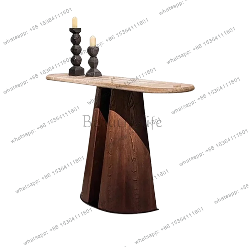 XX.Vintage Versatile Console Table Premium Classic Elegant Design Entryways Table Italian Creative Scrivania Living Room Furn