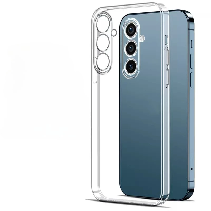 For Galaxy S26 Ultra S26Plus Slim Soft TPU Clear Phone Case For Samsung S26Edge Thin Transparent Soft Silicone Back Cover