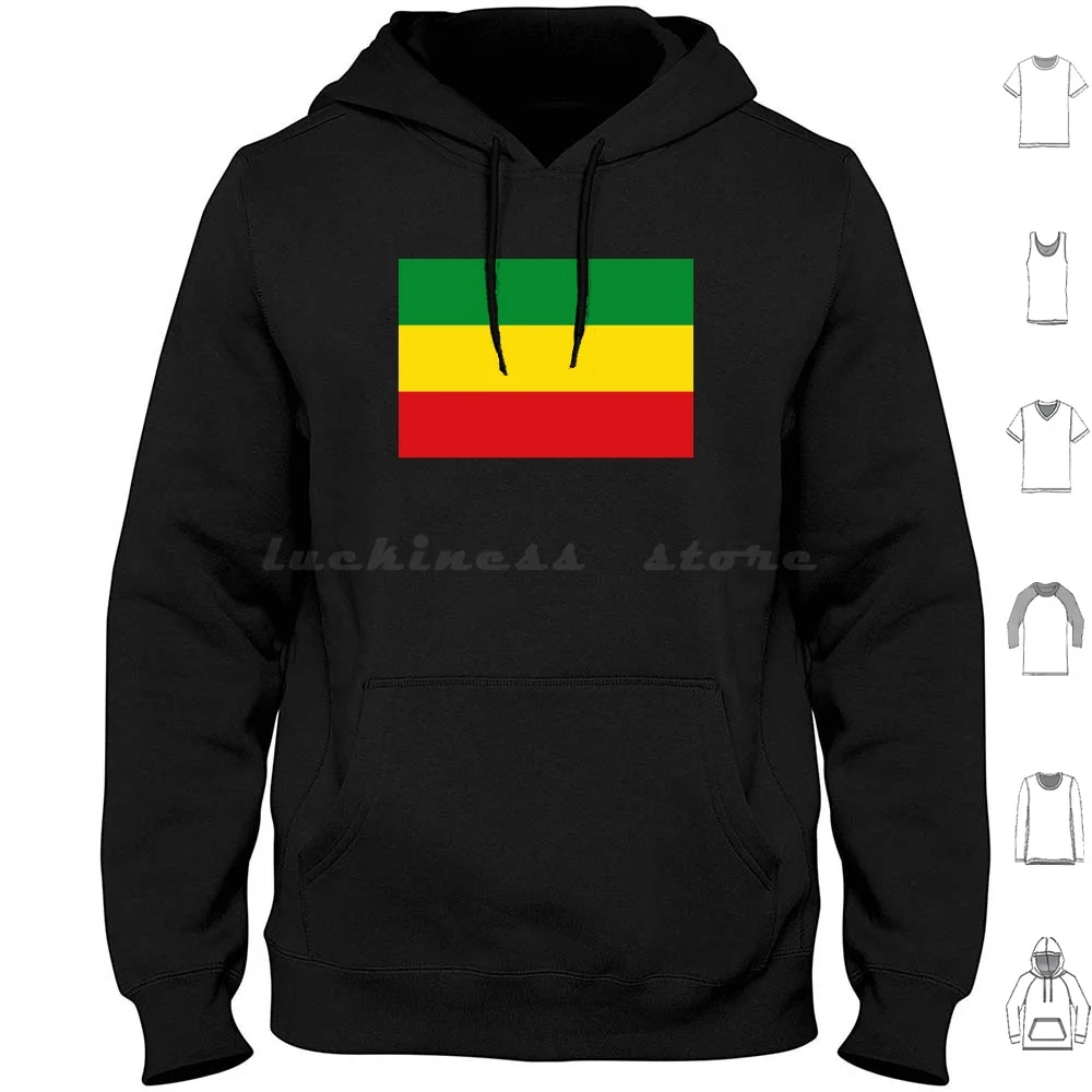 Reggae Rastafari Flag Hoodie cotton Long Sleeve Reggae Reggae Music Rastafari Rasta Fari Rasta Rastafari Flag Rasta Fari Flag