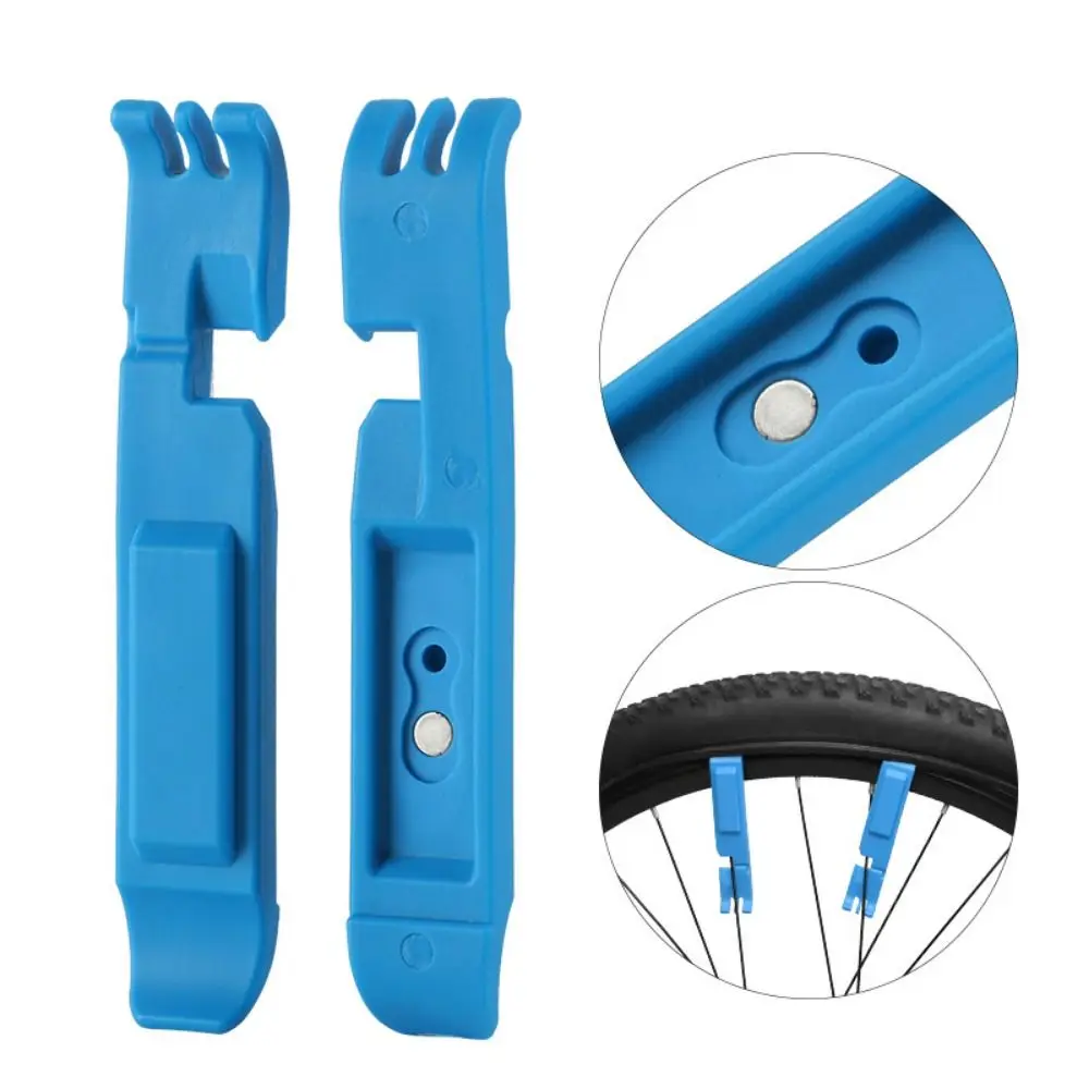 2 in 1 Bicycle Tire Lever Multifunctional Portable Bike Tire Opener Waterproof Lightweight Tire Opening Tool