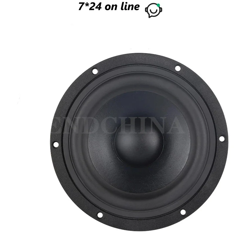 HF-018 WF168BD03/04 7 Inch Die Cast Frame Chassis Paper Cone Mid Woofer Speaker Driver Unit /WF-04 4/8Ohm 91db (1 Pair)
