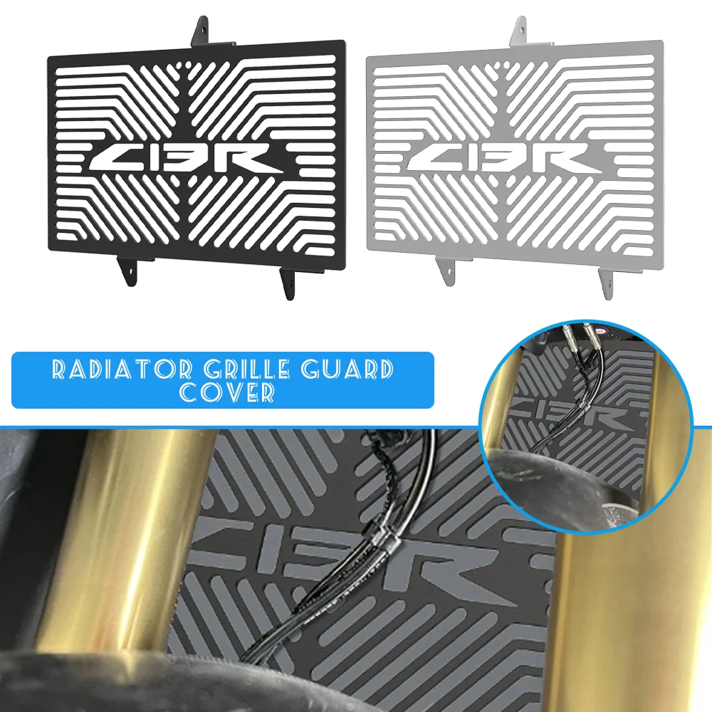 

Motorcycle Radiator Guard Engine Cooler Grille Cover Protection For Honda CBR250R CBR300R CB300F CBR250R ABS 2011-2023 CBR 250R